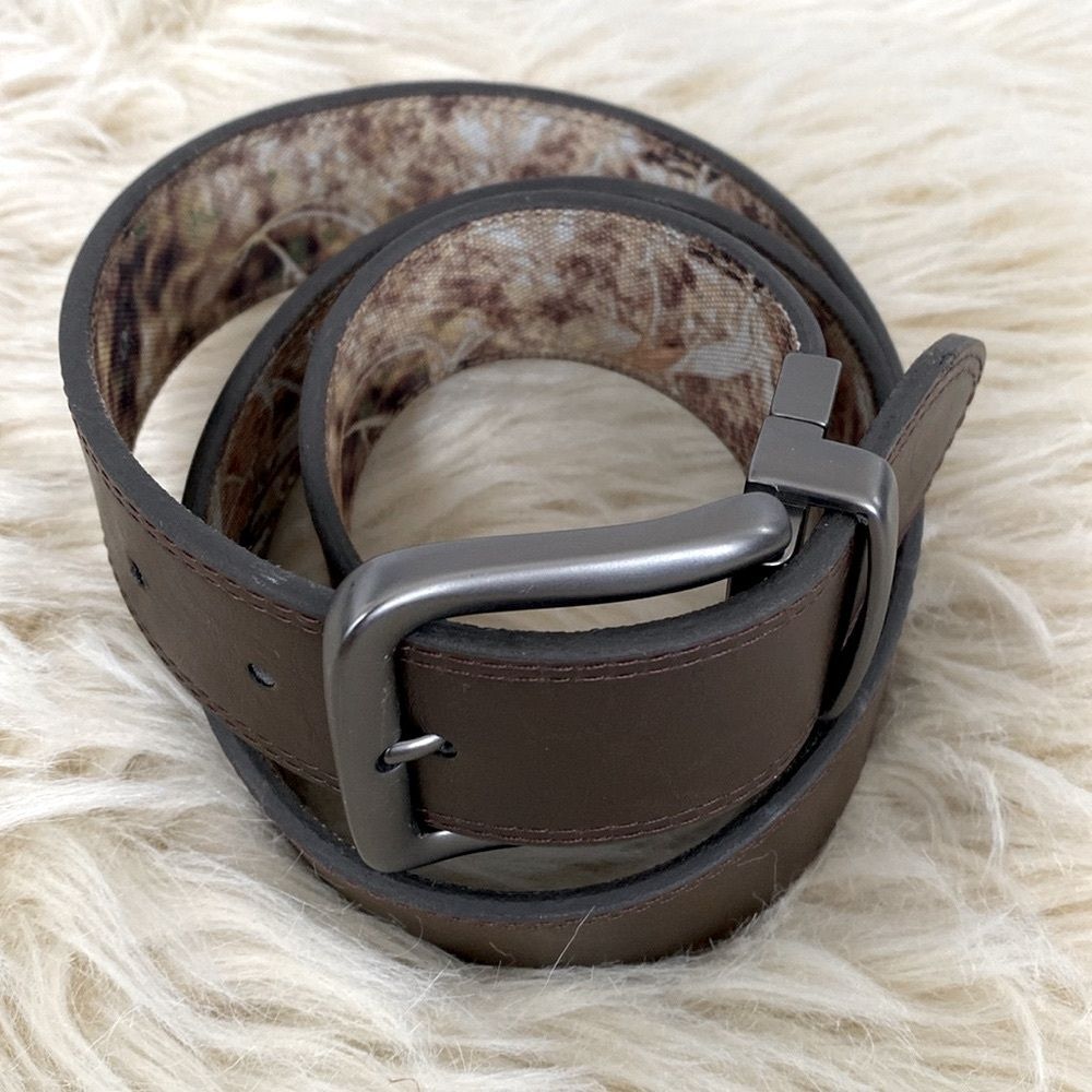 Cabela's Zonz RedHead Reversible Camo Belt W36 New
